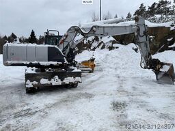 Hitachi ZX170W-5B Wheeled machine with 2 chains, grading b