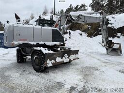 Hitachi ZX170W-5B Wheeled machine with 2 chains, grading b