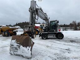 Hitachi ZX170W-5B Wheeled machine with 2 chains, grading b