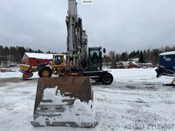 Hitachi ZX170W-5B Wheeled machine with 2 chains, grading b