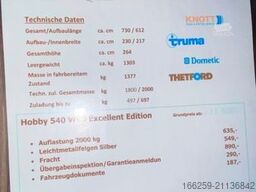 HOBBY 540 WLU Excellent Edition