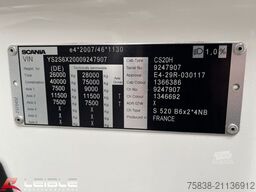 SCANIA S 520 6x2*4NB*Meiller RS21*VollLuft*Standklima*