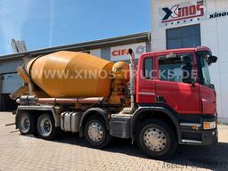 SCANIA P410 8X4 Stetter 9m³ - German