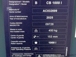 Magni CB 1000 l / 1000 L Schwerlastschaufel - Kante gesc