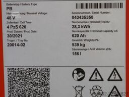 GRUMA 48 Volt 4 PzS 620 Ah