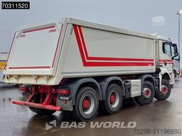 MAN TGS 35.430 8X4 20m3 Eisel aluminum tipper Steel...