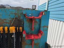 Pacton Nootboom 3 akslet maskinhenger m/ uttrekk, karmer