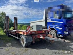 NC Machinery Trailer with Hydraulic Ramps