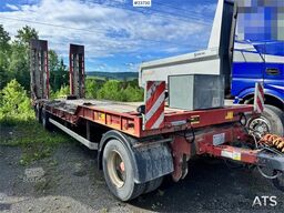 NC Machinery Trailer with Hydraulic Ramps