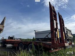 NC Machinery Trailer with Hydraulic Ramps