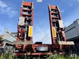 NC Machinery Trailer with Hydraulic Ramps