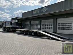 Goldhofer 4-Achs-Tele-Semi mit hydr. Doppelklapprampen