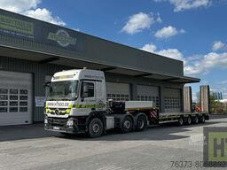 Goldhofer 4-Achs-Tele-Semi mit hydr. Doppelklapprampen