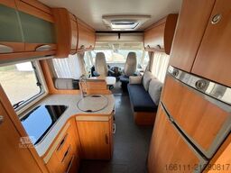 HYMER/ERIBA B 654 - Hub/Festbet- Klima -  - Solar