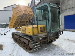 Yanmar C50R-3C tracked dumper with low hours and an extra