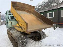 Yanmar C50R-3C tracked dumper with low hours and an extra