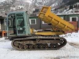 Yanmar C50R-3C tracked dumper with low hours and an extra