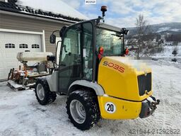 Kramer 5035 Wheel Loader with extensive equipment and hig