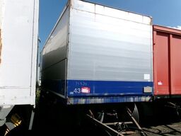 KRONE 2 Achs Schwenkwand*7,3 m*Staplerhalter*BPW*Luft