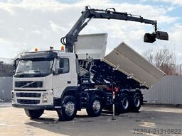 VOLVO FM 440 Kipper 5,60m * HIAB 166 B-3 HIDUO* 8x4