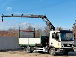 MAN TGL 12.220 Pritsche 4,50 m + HIAB 066 D-3 HIDUO