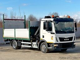 MAN TGL 12.220 Pritsche 4,50 m + HIAB 066 D-3 HIDUO