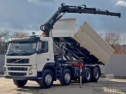 VOLVO FM 440 Kipper 5,60m * HIAB 166 B-3 HIDUO* 8x4