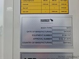 Schmitz Cargobull SCB*S3 Carrier Vector 1550 - ATP/FRC - Like new...