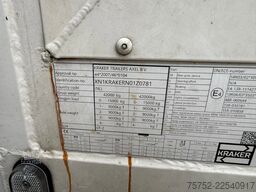 Kraker N/A K-Force 92m3 Cargo Floor 10MM SAF Schijfremmen