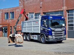 Scania G500 6x2 - Tipper + Palfinger epsilon M110L - R...