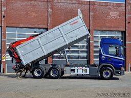Scania G500 6x2 - Tipper + Palfinger epsilon M110L - R...