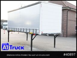 Swap body with flatbed & tarp WECON WPR 745, verzinkt, 2520  innen, Code XL