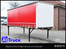 Swap body with flatbed & tarp WECON WPR 745, verzinkt, 2520  innen, Code XL