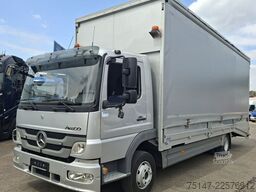 MERCEDES-BENZ 1224 L Atego Plane Edscha Auffahrrampe Seilwinde