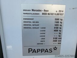 MERCEDES-BENZ ATEGO 816 KOFFER + LBW EURO6 (7,30M)