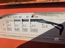 MERCEDES-BENZ Atego 1218 / Kipper+Kran / load 5,2ton / E3