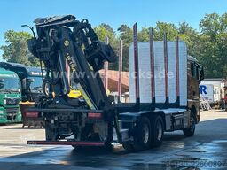 MAN TGX 33.580 6x4 BL PAVIC Holz & TAJFUN 130ZK