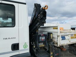 MAN 8.220 TGL BB, Hiab 055 BS-2, Greifer, AHK, Funk