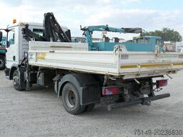 MAN 8.220 TGL BB, Hiab 055 BS-2, Greifer, AHK, Funk