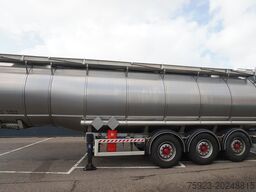 INDOX 3 AXLE ADR CHEMICAL AD-BLUE TANK TRAILER 35.115LTR