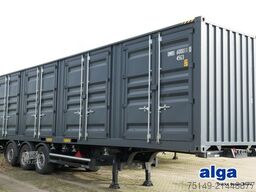 40-Fuß-HC Container mit offener Seite (4 Türen)