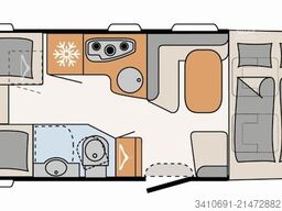 DETHLEFFS Magic Edition I002 E&P Hubstütze ALDE SAT TV