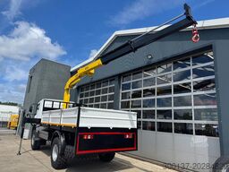 Mercedes-Benz Atego Atego 1725 4x4 Flatbed with Hyva HB120 Crane