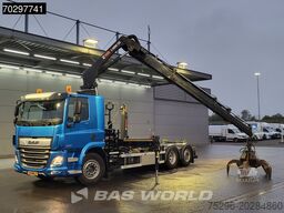 DAF CF 340 CF 6X2 HIAB X-HIDUO 228 E-3 Crane Kran +...