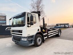 DAF CF 75.250 Abrollkipper KRAN FUNK
