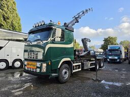 Tovornjak s kavljem za kontejnerje Volvo FH12 6X2 460Hp Kran HIAB XS 122E-4 HIDUO
