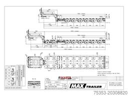FAYMONVILLE MAX Trailer MAX810 Semi-Tieflader 2+6 PA-X