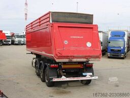  KIS 3/E, 2X LIFTING AXLE, SAF, 46m³