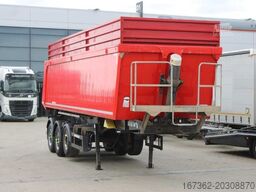  KIS 3/E, 2X LIFTING AXLE, SAF, 46m³