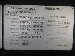 WIELTON NS-3, SAF, LIFT ACHSE